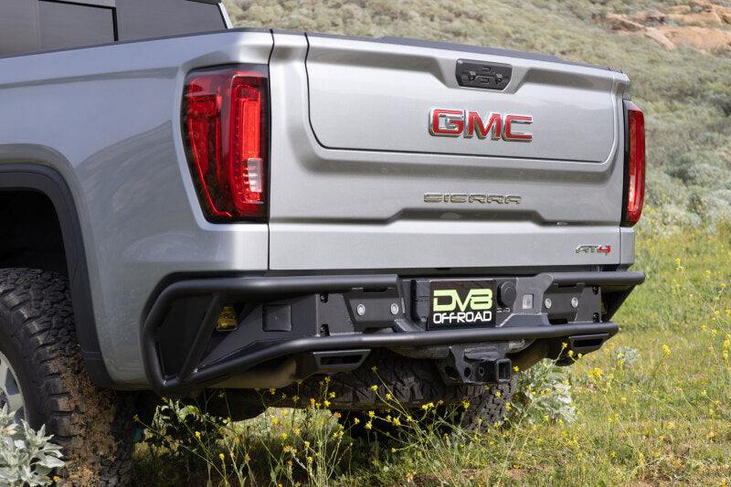 DV8 Offroad 2019-2025 Chevy Silverado & GMC Sierra 1500 Tube Rear Bumper - #RBCS1-04