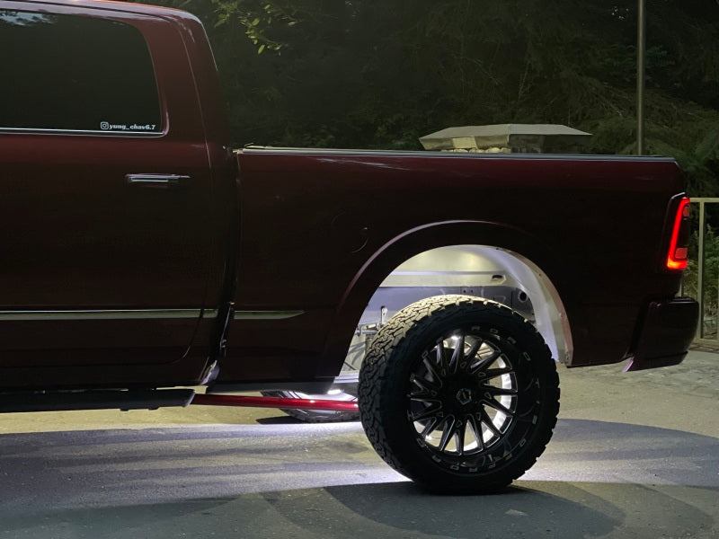 Wehrli Custom Fabrication WCF100854-RED RCLB/CCSB/ECSB 60in Traction Bar Kit WCFab Red for Ford / Dodge / Ram HD