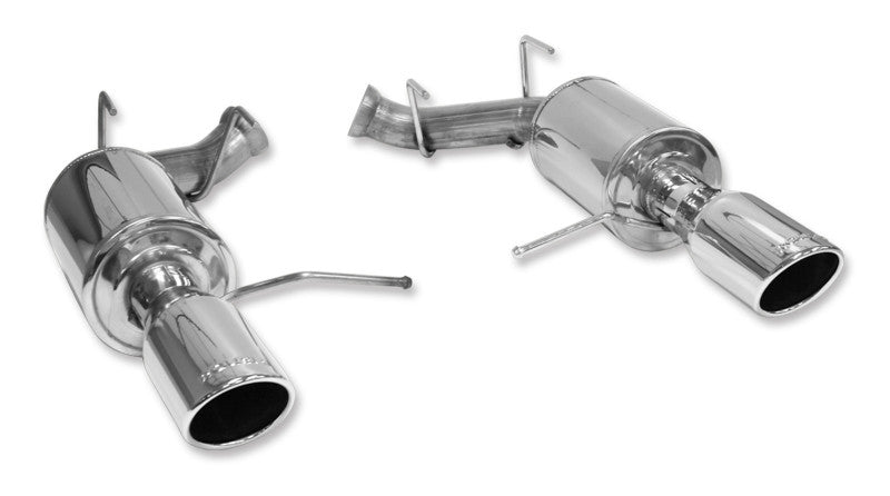 Roush V8 Enhanced Dual Axle-Back for 2011-2014 Ford Mustang Round Tips 421127