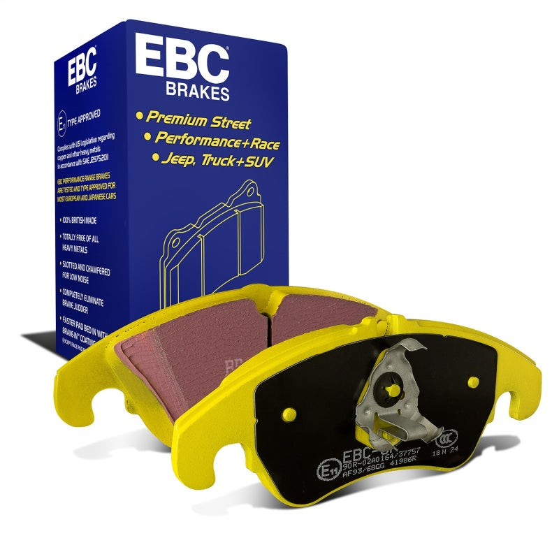 EBC 09-11 Audi A4 2.0 Turbo Yellowstuff Front Brake Pads DP41986R