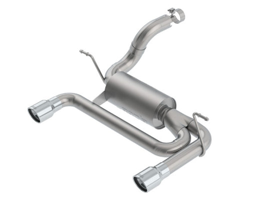 Borla 11956 2018 Jeep Wrangler JL/JLU 3.6L 2DR/4DR S-Type SS Axle Back Exhaust w/3.5in Tips - #11956