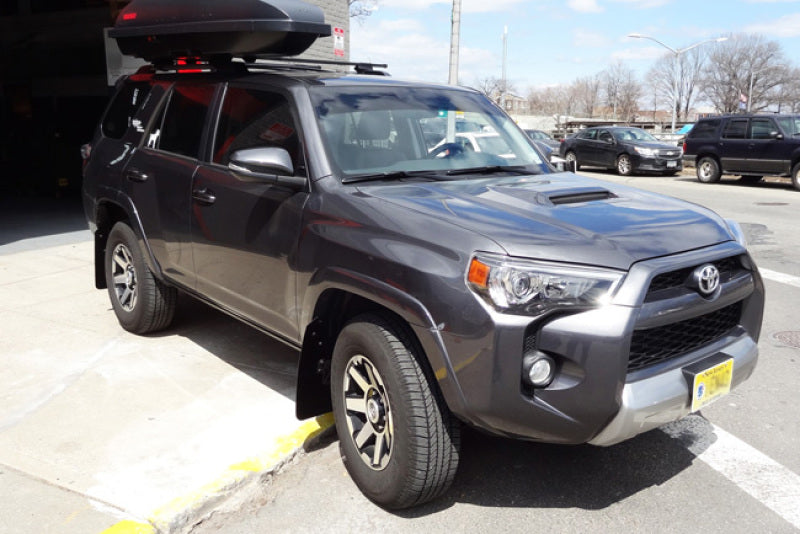 Rally Armor UR Mud Flaps - 2012-2024 Toyota 4Runner - Black/Red Logo - #MF48-UR-BLK/RD