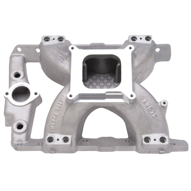 Edelbrock 29575 Intake Manifold Super Victor EFI Pontiac 389/455 for Standard Flange Tb