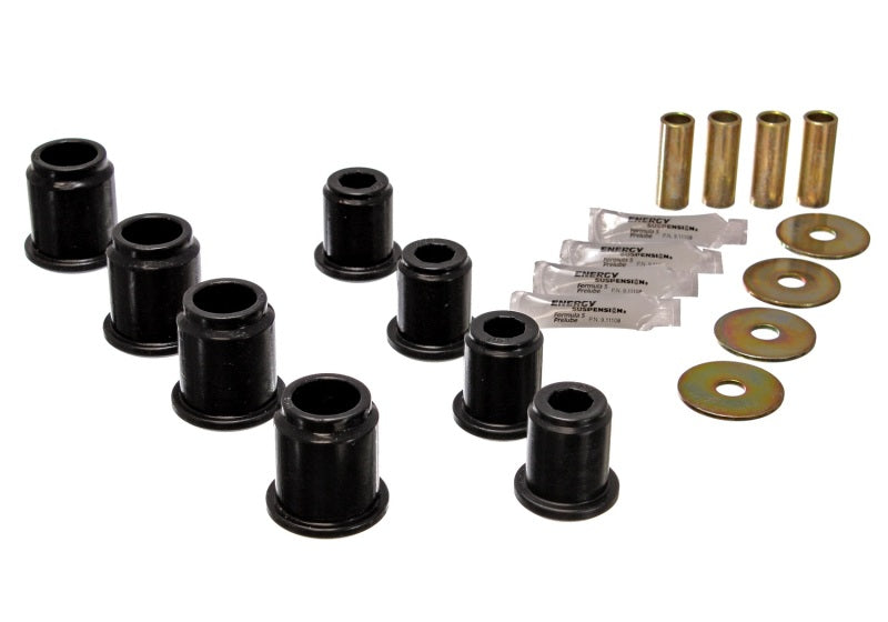 Energy Suspension for 6 Black Front Control Arm Bushing Set 8.3115G
