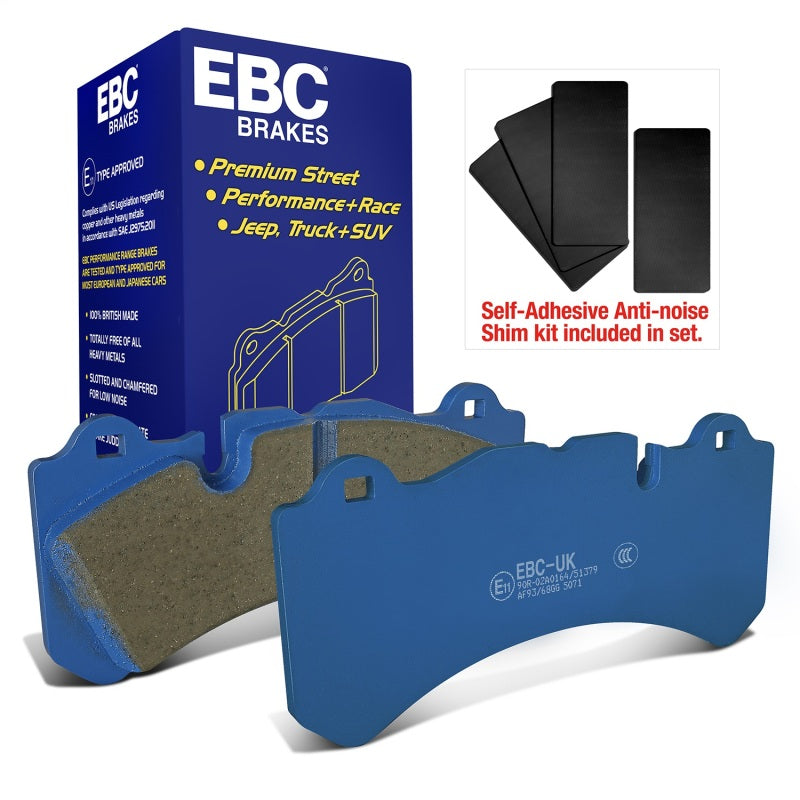 EBC 2019-2023 Volvo S60 Polestar 2.0T & Electric Bluestuff Front Brake Pads DP5071NDX