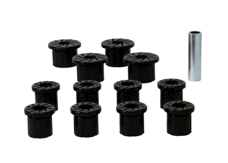 Whiteline W73469 Rear Leaf Spring Shackle Bushing Kit for 1984-1989 Toyota 4Runner, 1984-1989 Toyota Pickup