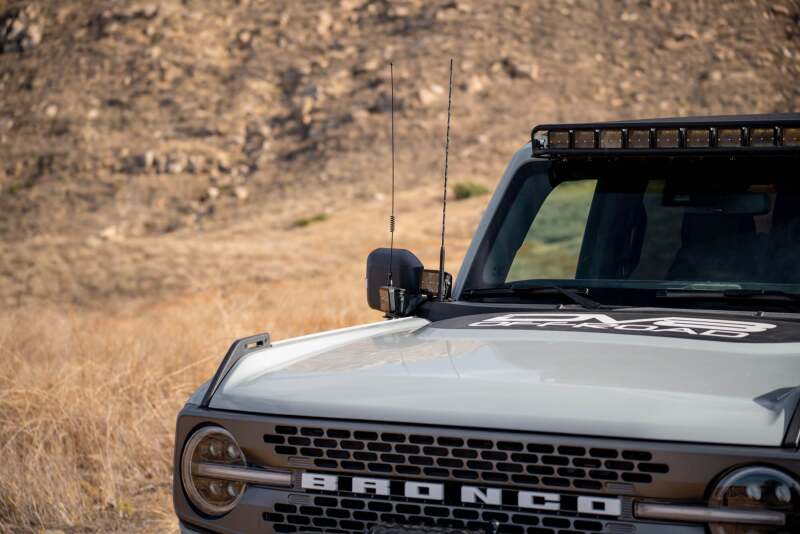 DV8 Offroad 2021 Ford Bronco A Pillar Dual Light Pod Drop Mounts - #LBBR-08
