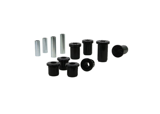 Whiteline W56422 Control Arm Upper & Lower Bushing for 2001-2010 Chevrolet Silverado 2500 HD, 2001-2010 GMC Sierra 2500 HD, 2002-2006 Chevrolet Avalanche 2500 and More
