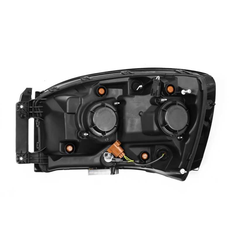 AlphaRex 880537 06-08 Dodge Ram 1500 HD NOVA LED Projector Headlights Plank Style Black w/Sequential Signal/DRL/Amber LED