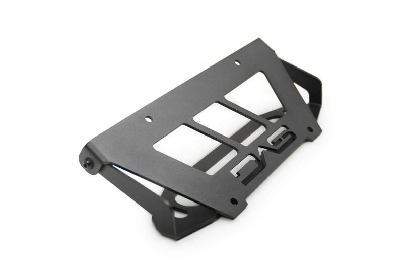 DV8 Offroad Fairlead Mounted Flip-Up License Plate Bracket - #LPBM-02