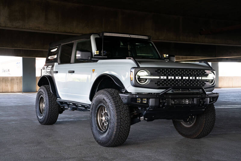 DV8 21+ Ford Bronco Curved Light Bracket for 12 3in. Pod Lights - #LBBR-03