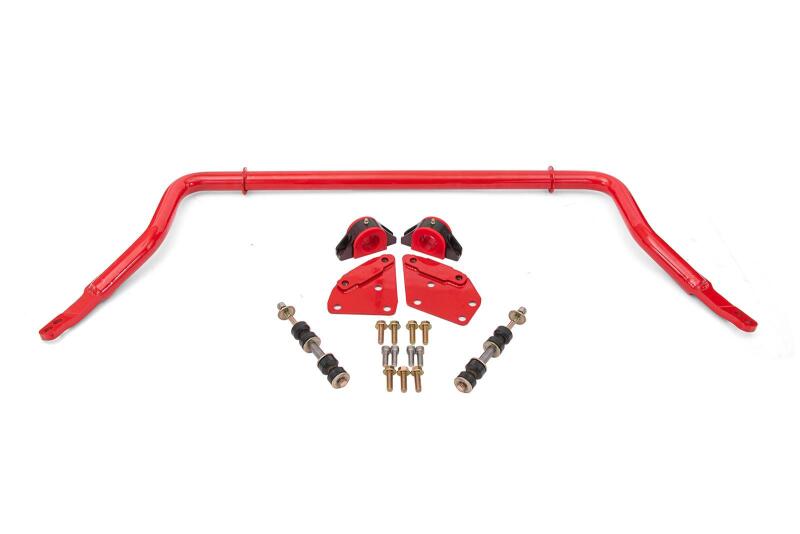 BMR 1982-1992 Chevrolet Camaro / Pontiac Firebird Sway Bar Kit Front Hollow 38mm Adjustable - Red