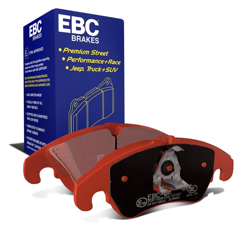 EBC 09-11 Audi A4 2.0 Turbo Redstuff Front Brake Pads DP31986C