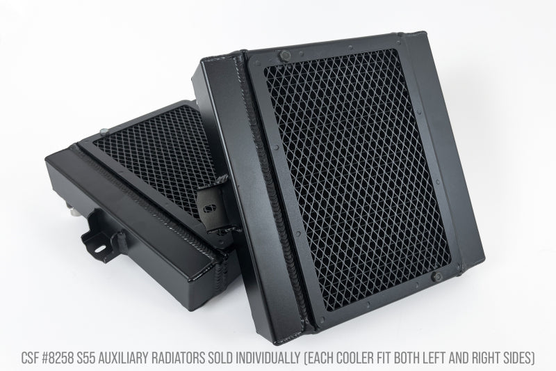 CSF 8258 Radiators w/ Rock Guards for BMW F8X M3/M4/M2C Auxiliary