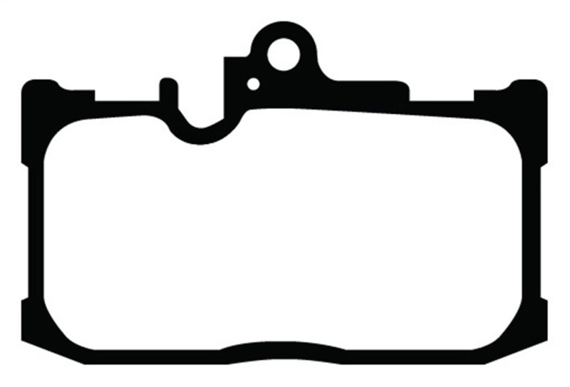 EBC 13+ Lexus GS350 3.5 F-Sport RWD Yellowstuff Front Brake Pads DP43017R