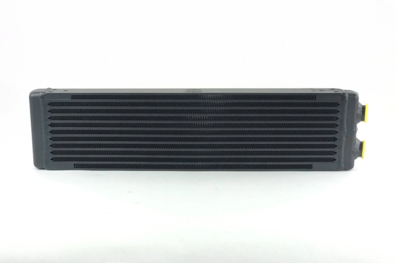 CSF 8110 Univ Dual Pass Oil Cooler - M22 x 1.5 - 24in L x 5.75in H x 2.16in W