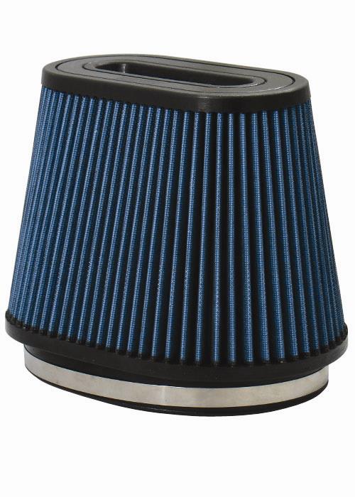 Injen AMSOIL Ea Nanofiber Dry Air Filter - 8 1/2 Oval Filter 9 1/2 Base / 6 1/4 Tall / 8 Top - #X-1023-BB