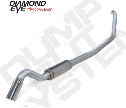 Diamond Eye K4319A-TD 4in Turbo-Back Exhaust Kit - 2000-2003 Ford F-250/F-350 | Aluminized