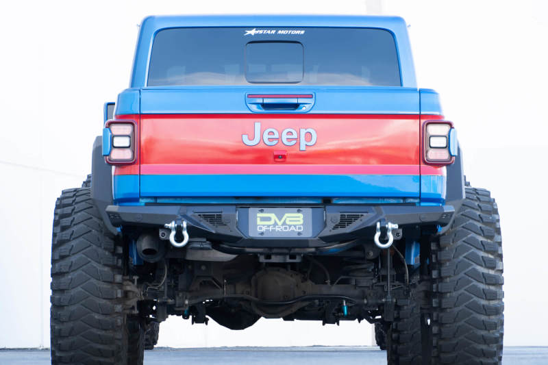 DV8 Offroad 20-23 Jeep Gladiator JT Spec Series Rear Bumper - #RBGL-09