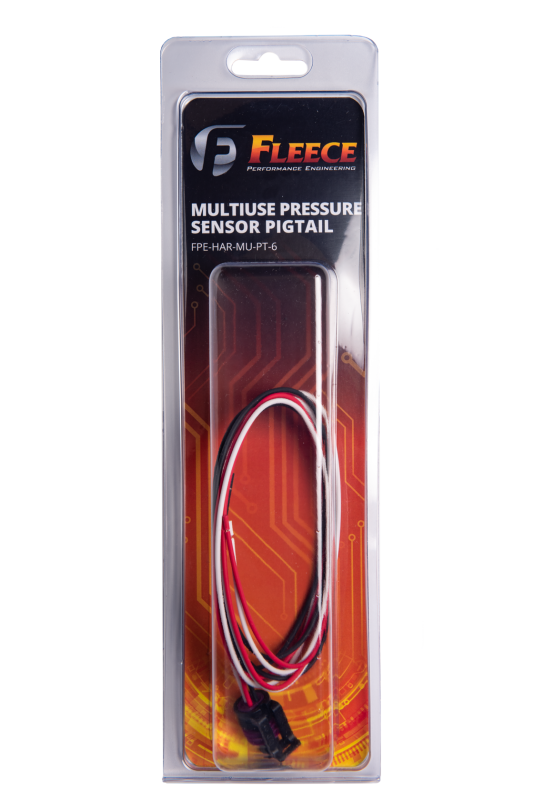 Fleece Performance FPE-HAR-MU-PT-6 Universal Multiuse Pressure Sensor Pigtail