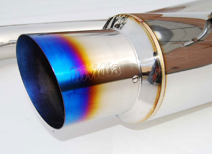 Invidia HS02SW1GRT 02-07 Subaru WRX/STI Racing Titanium tip cat-back Exhaust