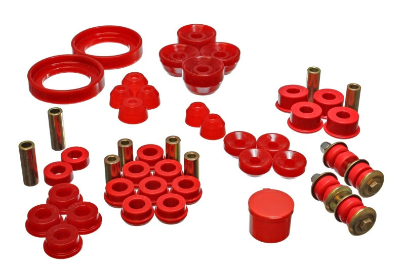 Energy Suspension for 94-97 Accord Red Hyper-Flex Master Bushing Set 16.18107R