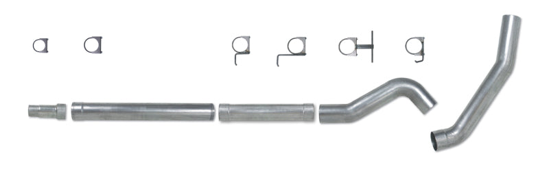 Diamond Eye K5344A-RP 5in Cat-Back Exhaust Muffler Replacement Pipe - 2003-2007 Ford F-250/F-350 | Aluminized