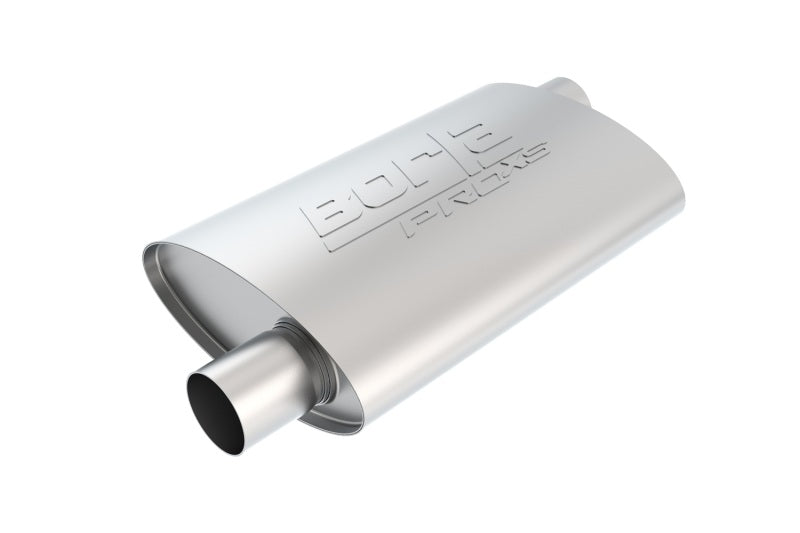 Borla 40351 Pro-XS 2.25in Tubing 14in x 4in x 9.5in Oval Offset/Offset Muffler - #40351