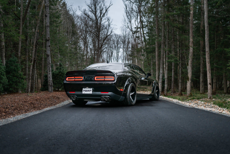 MBRP Dodge Challenger 5.7L/6.2L/6.4L Carbon Fiber T304 Catback Exhaust