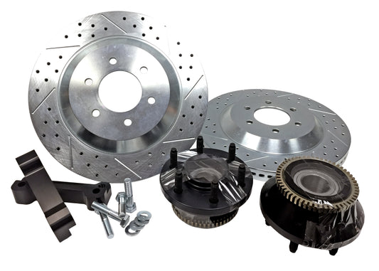 Baer Brakes 04-08 Ford F-150 Big Claw Performance Front Rotors — Fits 2004-08 Ford F150 2wd Trucks
