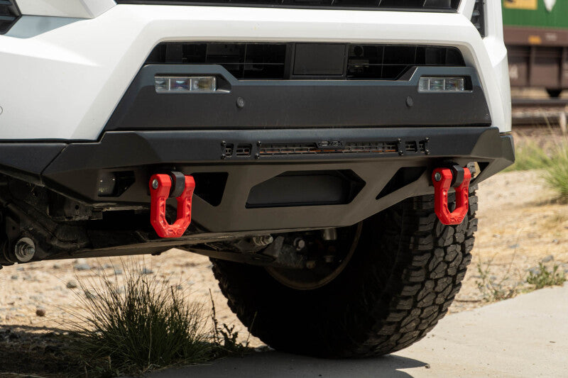 DV8 Winch Fairlead Cover Plate - Micro Texture Black - #FBBO-01