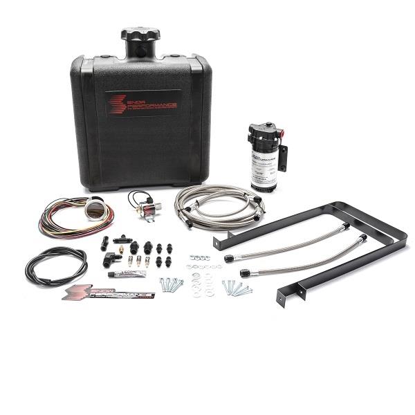 Snow Performance SNO-420-BRD for Ford Stage 2 Boost Cooler Water Injection Kit (w/SS Braided Line & 4AN Fittings)