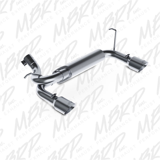 MBRP S5528409 Cat-Back Exhaust System - 2007-2018 Jeep Wrangler JK | T409 Stainless