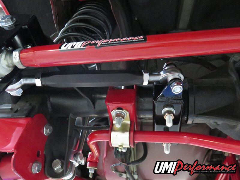 UMI Performance 2062-R Competition Panhard Bar Lowering/Leveling Kit Red