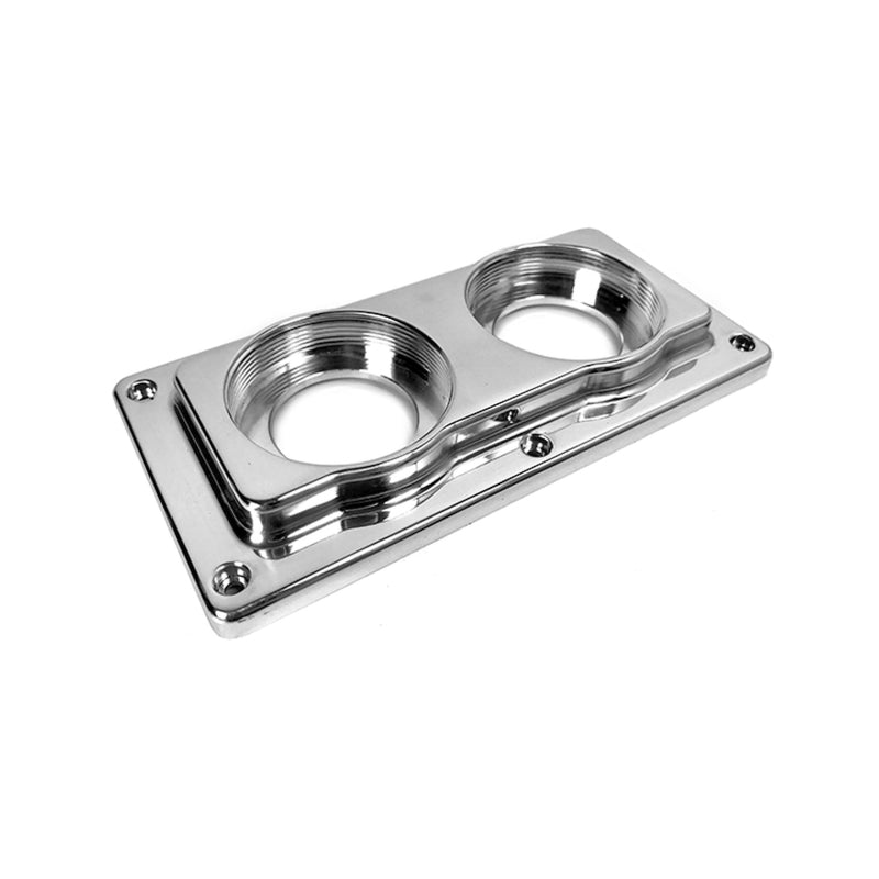 Baer Brakes Mopar 1-1/8in Bore Remaster 4-Bolt Left Port Master Cylinder Assembly - Polished