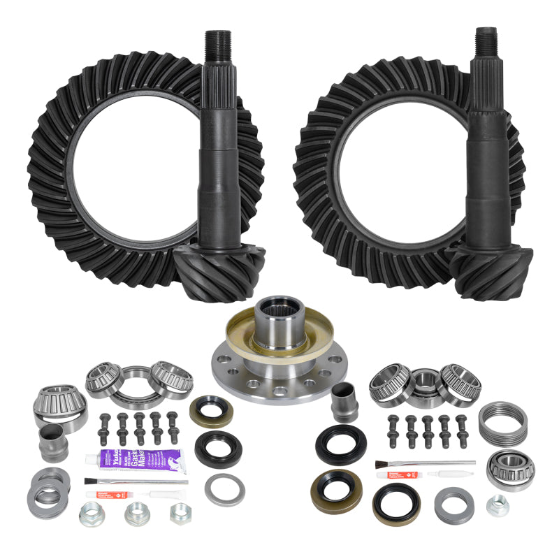 Yukon Gear & Axle YGKT002-488 Ring & Pinion Gear Kit Front & Rear for Toyota 8/7.5R Diff (with Factory Locker) 4.88 Ratio