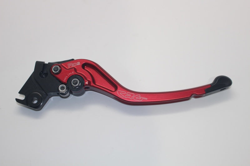 CRG Constructors 2AN-614-T-R RC2 Clutch Lever Standard Red for 2009-2025 Suzuki GSX-R1000