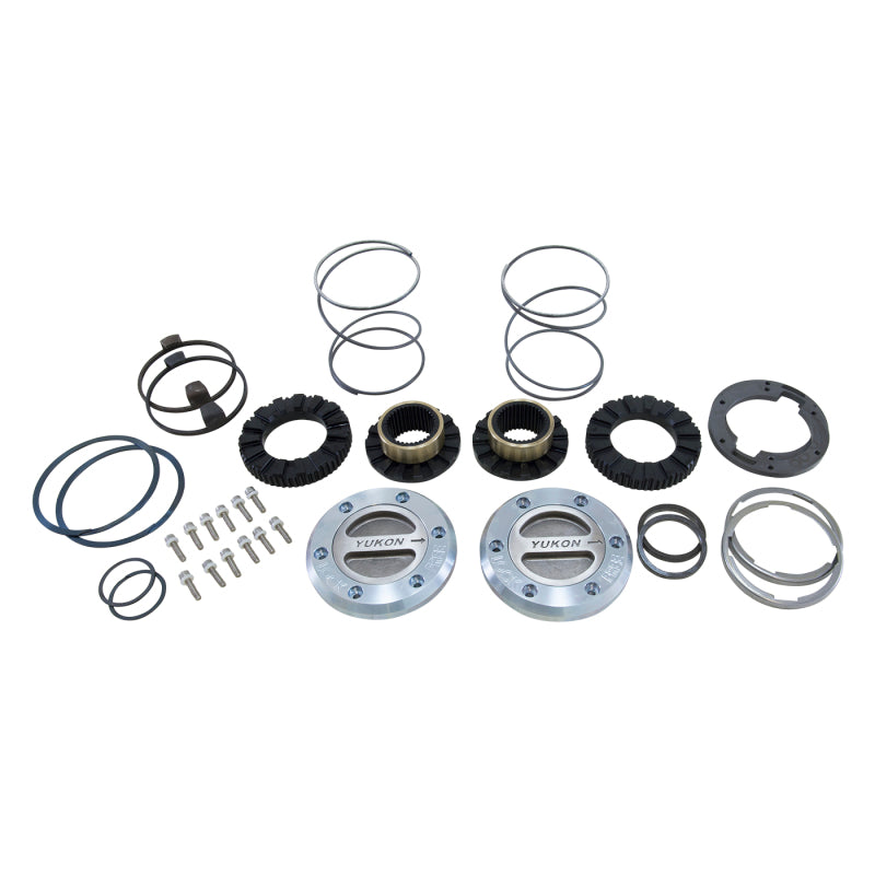 Yukon Gear & Axle YHC70009 Hardcore Locking Hub Set for 00-08 Dodge 1-Ton Front with Spin Free Kit