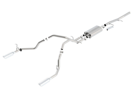 Borla 140429 09-11 Chevrolet Silverado / 09-11 GMC Sierra S-Type SS Catback Exhaust - #140429