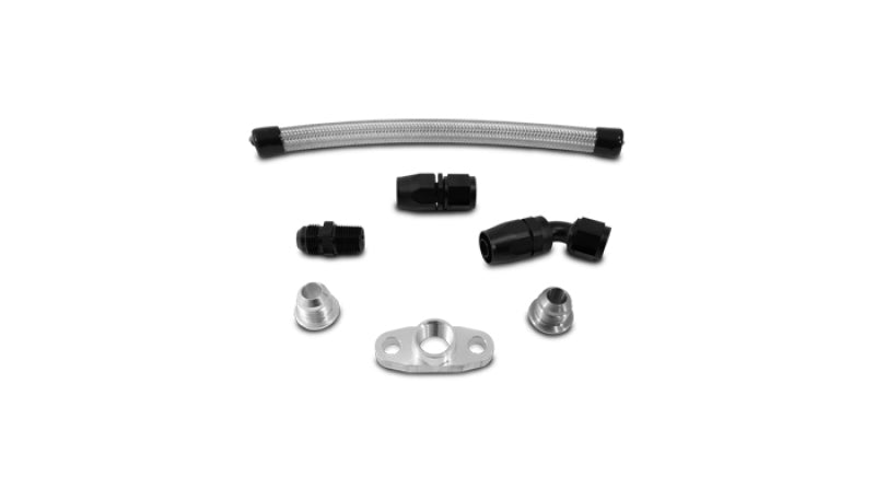 Vibrant Universal Oil Drain Kit incl 12in Teflon lined S.S. hose 10281