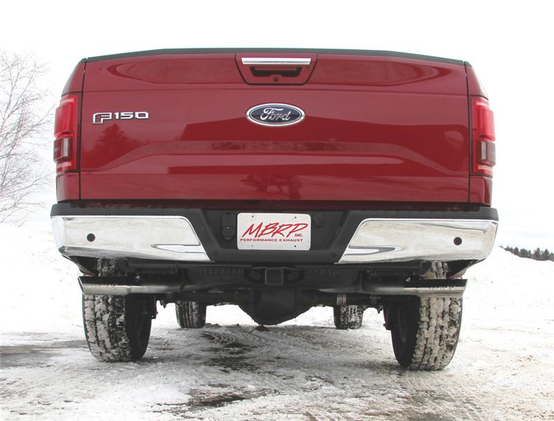 MBRP S5257AL Armor Lite Cat-Back Exhaust - 2.5-Inch Dual Side Exit | Aluminized