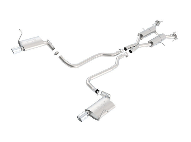 Borla 140406 11-16 Jeep Grand Cherokee Limited/Laredo 5.7L 8cyl 4WD/RWD SS Catback Exhaust - #140406