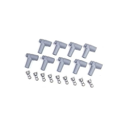 MSD 8849 Distributor Boot & Terminal Kit 90 Deg HEI Gray