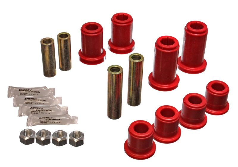 Energy Suspension for GM Silverado C2500 HD 2WD Red Front Bushing Set 3.3185R