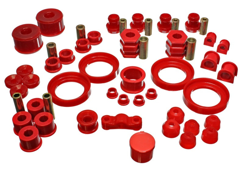Energy Suspension for 99-00 Civic Si Red Hyper-Flex Master Bushing Set 16.18109R