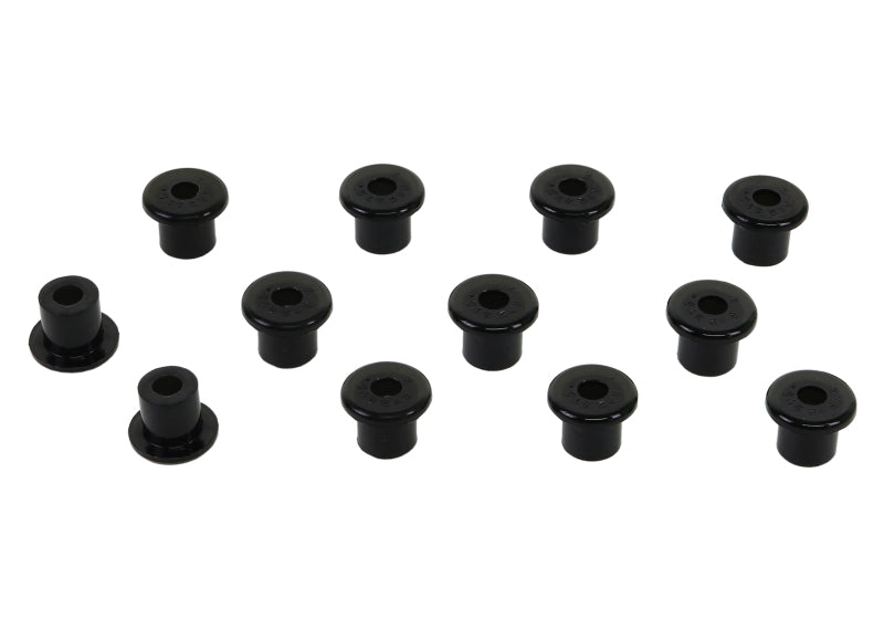 Whiteline W72315 Spring Eye Front/Rear and Shackle Bushing Kit for 1959-1975 Jeep CJ5, 1959-1964 Jeep CJ3, 1959-1964 Jeep DJ3 and More