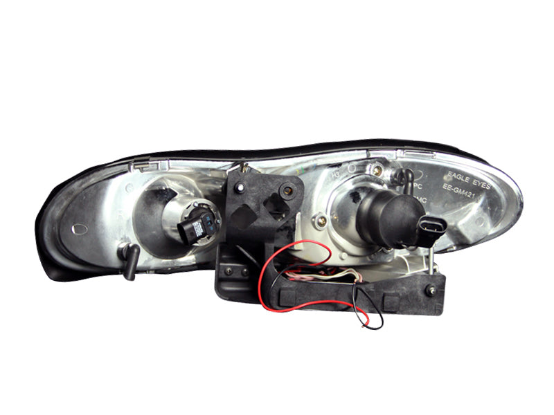 ANZO 1998-2002 Chevrolet Camaro LED Projector Headlights