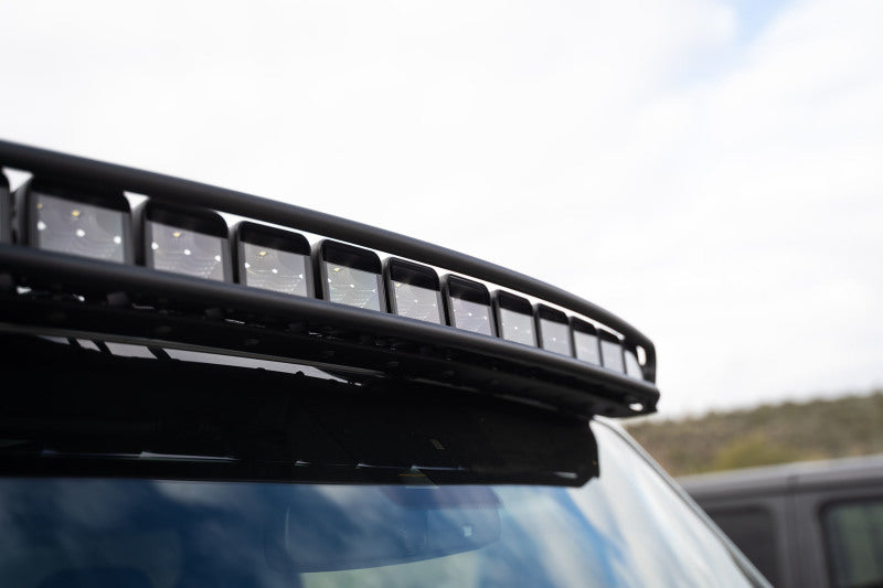 DV8 21+ Ford Bronco Curved Light Bracket for 12 3in. Pod Lights - #LBBR-03