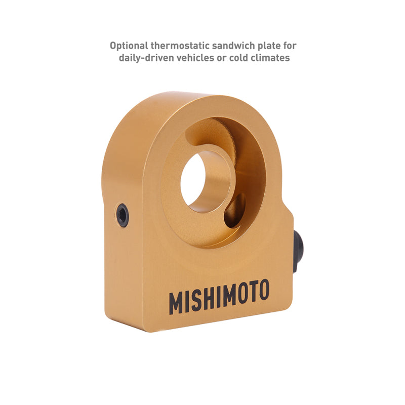 Mishimoto 2023+ Toyota GR Corolla Oil Cooler Kit - Thermostatic - Black - #MMOC-GRC-23TBK