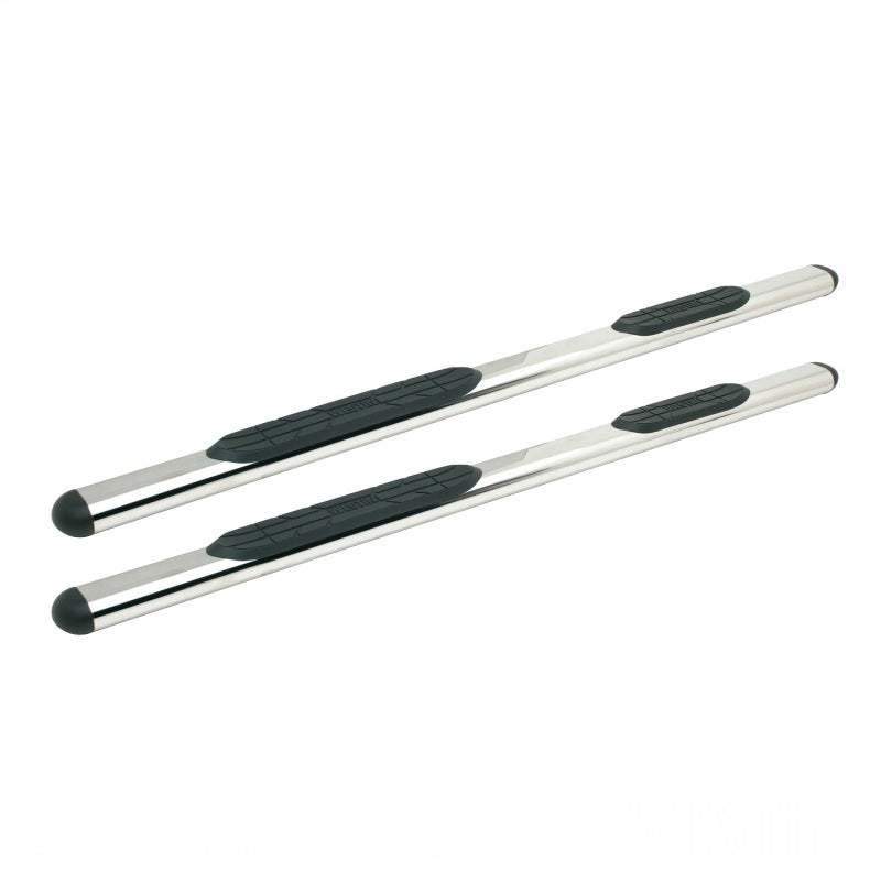 Westin 22-5020 Premier 4 Oval Nerf Step Bars 75 in Stainless Steel